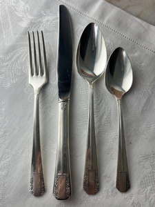 Vintage Silver Metal Tableware <b>Table</b> <b>Top</b> Decoration Use Silver Plated Finishing Kitchen Cutlery Embossed Design <b>mirrored</b>, steel - Product Image 6