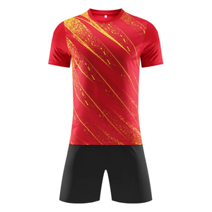 Uniforme de Fútbol Unisex sin Mangas con Cuello Redondo, Protección UV, Impresión Sublimada, Transpirable, de Secado Rápido, 100% Poliéster, Personalizable por Delante - Product Image 1