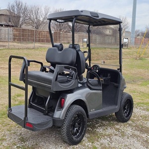 Carrito de Golf Eléctrico Clásico, Carrito de Caza, Carrito de Golf Eléctrico Turístico, Nuevo Carro Eléctrico de Turismo de 4+2 Plazas, Club Car - Product Image 3