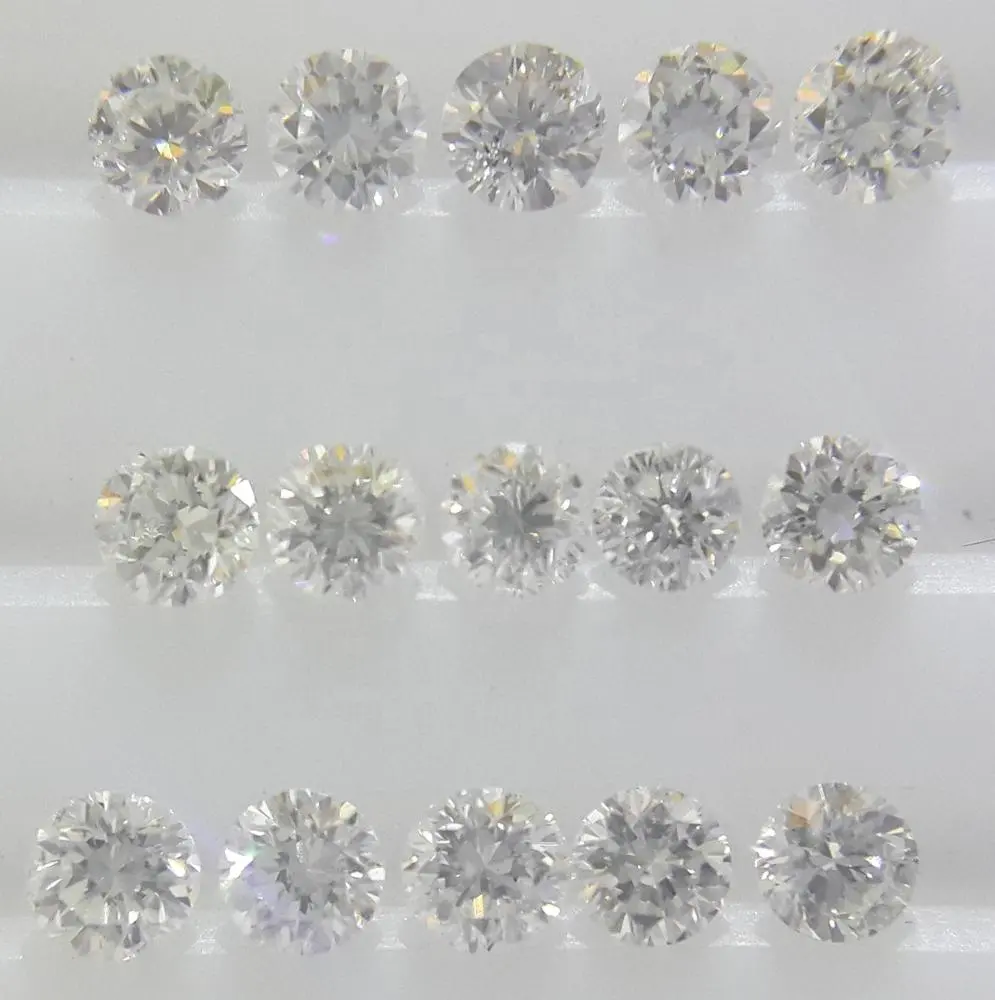 0.7-1.1mm Natural Loose Round Brilliant Cut Diamonds VS Clarity G Color Clean White Top Quality Best Price