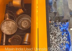 Trituradora de Acero Inoxidable de Calidad Estándar para Aplicaciones Industriales, Trituradora de Doble Eje para Residuos Electrónicos - Product Image 2