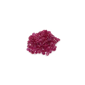 Rubis africains naturels calibrés ovales 4x6mm, pierres précieuses facettées naturelles pour la création de bijoux, prêtes à l'emploi - Product Image 3