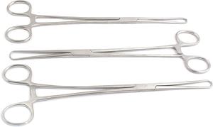 เครื่องมือผ่าตัดทางสูติศาสตร์ คีมจับมดลูกสแตนเลสสตีล ยี่ห้อ Dentavex สำหรับสินค้าสั่งผลิต (Private Label) พร้อมจำหน่าย ได้รับการรับรองมาตรฐาน CE ISO - Product Image 2