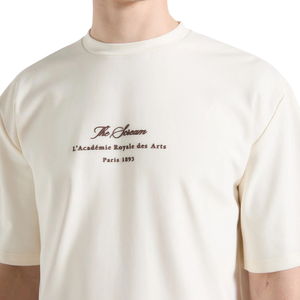 Mens O Neck Short Sleeve <b>T</b> <b>Shirt</b> Front Text Print <b>Large</b> Vintage Back Graphic Relaxed Fit Wholesale Custom OEM Cotton Jersey Tees - Product Image 3
