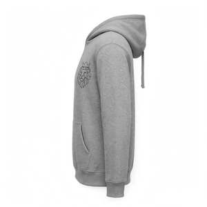 Sweat-shirt à capuche unisexe en coton mélangé épais avec impression graphique personnalisée, style streetwear, décontracté, manches longues, chaud pour l'hiver - Product Image 4