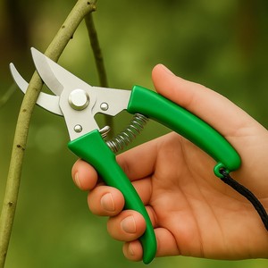 คราดสวนไม้พะยูงตีขึ้นรูปด้วยมือ พร้อมปลอกทองเหลือง |   ขายส่ง - Product Image 5