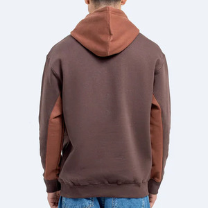 Sudadera con Capucha para Hombre, 100% Algodón, Estilo Holgado, con Diseño de Parches en las Mangas, Gruesa para Invierno - Product Image 4