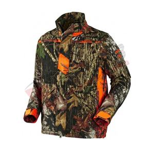 Invierno-Prendas de abrigo cálidas al aire libre Transpirable Senderismo-Escalada de montaña-Patchwork Fleece Chaquetas de algodón/poliéster para hombres que trabajan - Product Image 3