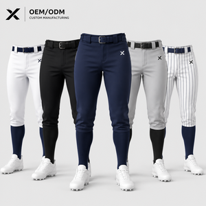 X Baseball Softball <b>Knicker</b> Style Printed Pants Unisex Fitted Moisture Wicking Breathable Quick Dry Elastic Waist Polyester - Product Image 1