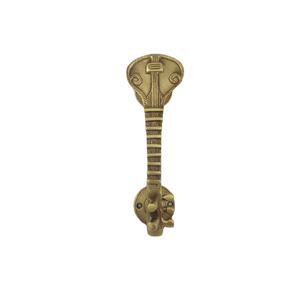 <b>Brass</b> Door Handle Key Shape Shiny Polished Furniture Home Decorate <b>Brass</b> Door Handle Customized Sale - Product Image 1