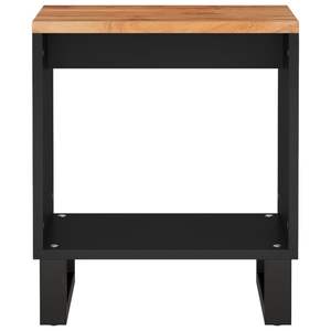 Table basse en bois naturel et noir - Product Image 4