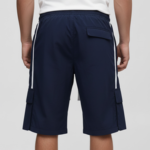 Shorts en molleton de coton pour hommes, tissu doux haute densité, pour l'été, style européen, brossé doux - Product Image 5