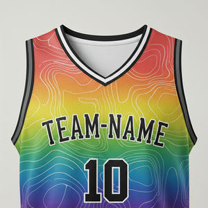 Uniformes de Baloncesto Personalizados al por Mayor, 100% Poliéster, Lisos, Sublimados, Diseño Simple, para Todos los Equipos - Product Image 3