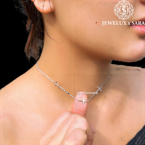 Collar de Diamantes Moissanite de Lujo en Plata de Ley 925 para Mujer, Joyería de Moda, Regalo para Aniversario o Cumpleaños - Product Image 5