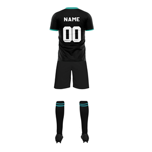 Uniforme de Fútbol Profesional Personalizado con Logotipo del Equipo, Camiseta y Pantalones Cortos con Control de Humedad para Partidos de Liga - Product Image 4
