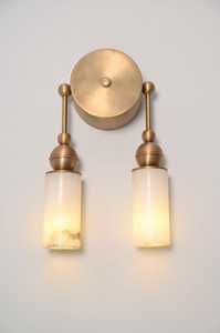Applique murale moderne en laiton, ronde, pour intérieur, avec télécommande, luminaire décoratif pour salon - Product Image 6