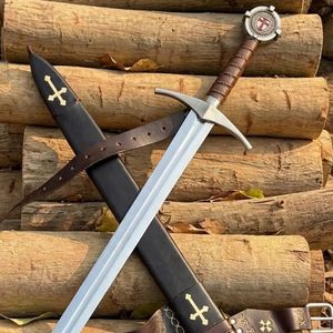 Espada de Acero Forjada a Mano, Estilo Medieval, Réplica Histórica de Guerrero, Espada Coleccionable para Exhibición, Venta al Por Mayor - Product Image 6