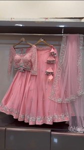 <b>Red</b> Off-Shoulder <b>Sequined</b> A-Line V-neck Lace Embroidery Flowers Pearls Beading Asymmetrical Wedding Dress - Product Image 2