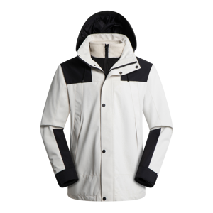High Quality Waterproof Eco-Friendly Windproof Zipper Closure <b>Brace</b> Hiking Quilted Jacket for Men Winter - Product Image 4