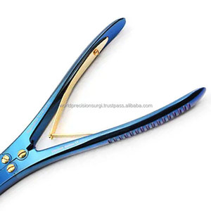 Coupe-fil chirurgical orthopédique manuel à double action en carbure de tungstène, instrument de coupe composé pour usage hospitalier et clinique - Product Image 6
