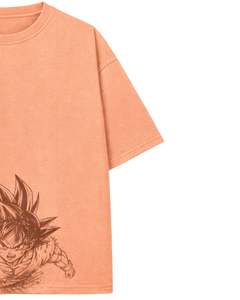 Camiseta Personalizada con Gráfico de Anime Peach para Hombre, Algodón, Estilo Urbano, Estampada, Informal, Verano, con Logotipo Personalizado, Fabricante OEM - Product Image 4