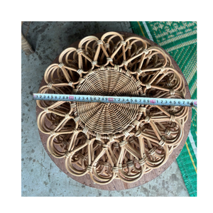 Natural <b>Rattan</b> Placemat Handmade Wholesale <b>Dining</b> <b>Table</b> Decor Bulk Supply - Product Image 5