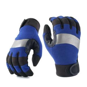 Guantes de Trabajo de Alta Destreza con Palma de Cuero para Mecánicos, Fabricantes y Trabajadores de Seguridad, Guantes de Montaje en Venta - Product Image 1