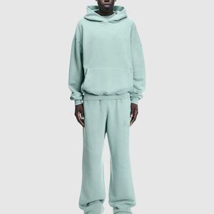 Vêtements de sport en coton mélangé pour hommes, vente en gros, marque privée, prêts à être expédiés dans le monde entier - Product Image 2