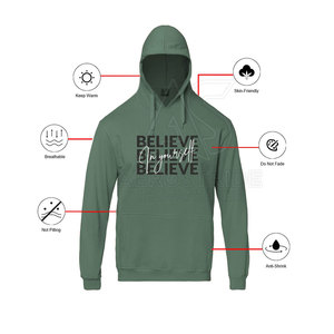Sudadera con Capucha de Invierno 100% Algodón Transpirable con Construcción Ligera y Ecológica para un Estilo Diario Moderno - Product Image 3