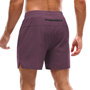 Shorts pour hommes en coton 85% et polyester 15%, 340 grammes, coupe ample, cordon de serrage, décontractés, personnalisables, style jogger. - Product Image 5