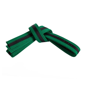 Ceintures d'arts martiaux personnalisées en coton, colorées, pour le karaté, le taekwondo, le judo, le jiu-jitsu, ceintures de rangement BJJ, accessoires d'entraînement de haute qualité - Product Image 2