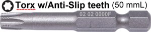 1/4" <b>Bit</b> with <b>Torx</b> Anti-Slip tip - Product Image 2