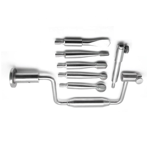 Orthopedic Hudson Brace <b>Hand</b> <b>Drill</b> Set Surgical Instruments Surgeon SOLID Handle Stainless Steel Hudson Brace Technique Stock - Product Image 6