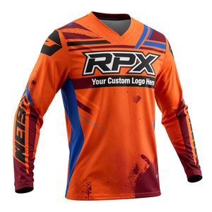Camisetas y Jerseys de Motocross Transpirables Hechos a Medida al por Mayor, Ropa de Carreras de Motos de Alta Calidad, Jersey de Motocross - Product Image 3