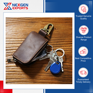 Global Distributor Selling Top Class Quality Waterproof PU Leather Car Key Holder Wallet for Bulk Buyers at Low Cost - Product Image 5