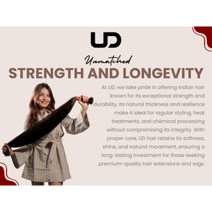 Cabello humano indio de 32 pulgadas de calidad superior: alto grado, negro liso, cabello virgen de origen natural, cutícula alineada Bund - Product Image 4