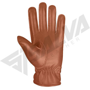 Factory Wholesale Women's Winter Genuine Leather <b>Gloves</b> with Stylish <b>Touch</b> <b>Screen</b> Knitted Lining for Daily & Outdoor Party - Product Image 3