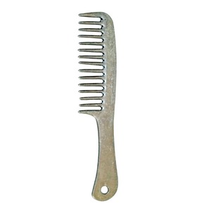 Peine Profesional de Acero Inoxidable para Aseo Personal con Superficie Pulida, Construcción Resistente y Agarre Cómodo para Uso Diario - Product Image 1