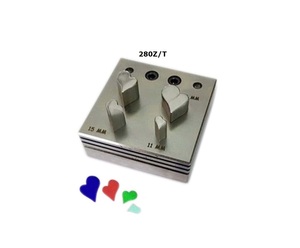 Ensemble de coeur emmêlé de haute qualité de 4 tailles d'outils de fabrication de bijoux vente entière prix le plus bas meilleur produit pour outil de fabrication de bijoux - Product Image 2