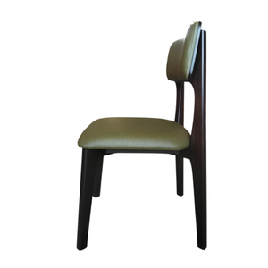 Chaises de salle à manger en teck de haute qualité avec sièges en mousse moelleuse et un design moderne élégant - Product Image 2