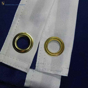 Bannières de régalia maçonniques en tissu satiné de qualité supérieure, brodées sur mesure, pour la décoration traditionnelle des loges, avec élégante frange dorée et épingle de sûreté - Product Image 3