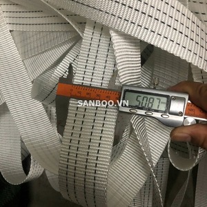 Sangle de sangle en polyester haute résistance de 5cm avec capacité de charge de 3 tonnes-Ceinture d'arrimage robuste durable et fiable pour l'industrie - Product Image 2