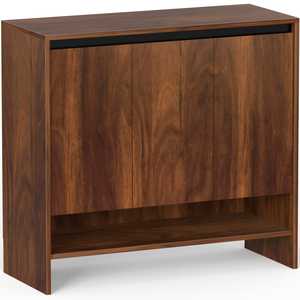 Meuble à chaussures autoportant Mavis en bois d'ingénierie, design moderne, 3 portes, pour pantoufles et chaussures - Product Image 4