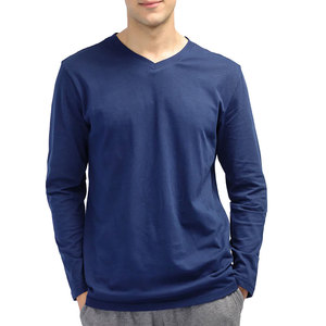 เสื้อยืดแขนยาวคอกลมทรงสปอร์ตสำหรับผู้ชาย ผ้าฝ้าย 100% เป็นมิตรกับสิ่งแวดล้อม แห้งเร็ว น้ำหนักเบา ระบายอากาศได้ดี ทนทาน พิมพ์ลายได้ตามต้องการ - Product Image 6