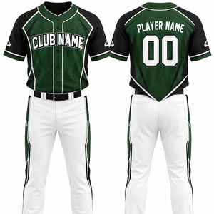 Ensemble de maillots de baseball pour garçons, gris, orange, noir, anti-transpiration, antibactérien, manches courtes, nom d'équipe personnalisé, toutes saisons, 100% coton - Product Image 1