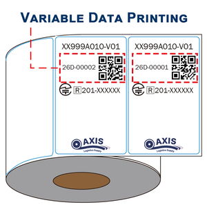Etiquetas de Envío VDP para Oficina de Correos Más Vendidas, Resistentes al Agua, con Código de Barras Variable, Preimpresas en Papel Recubierto - Product Image 2
