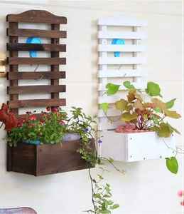 Support mural en métal durable pour plantes, support de pot de fleurs intérieur/extérieur, décoration moderne pour jardin et balcon - Product Image 3