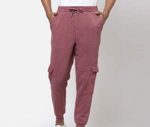 Pantalon de jogging OEM en mélange de coton et polyester, tricoté, avec cordon de serrage, pour entraînement et fitness, approvisionnement en gros - Product Image 2