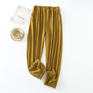 Nuevas llegadas: Pantalones deportivos casuales de algodón para mujer, diseño nuevo, joggers de mujer al por mayor en tejido polar. - Product Image 2