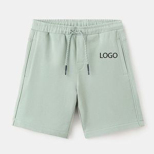 Shorts d'été décontractés pour garçons avec taille élastique et cordon de serrage, coupe confortable et décontractée, pour acheteurs en gros 2026 - Product Image 1